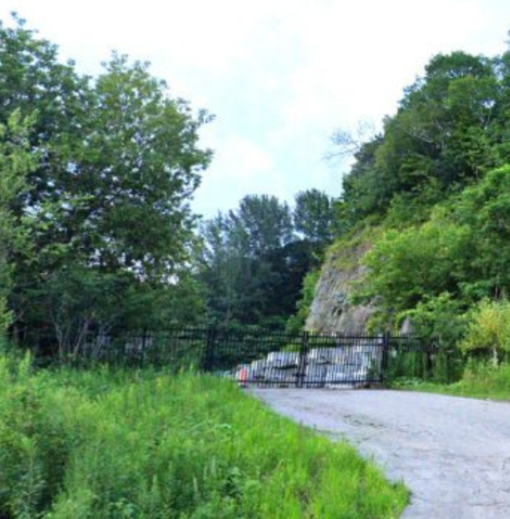 Entrée du chemin