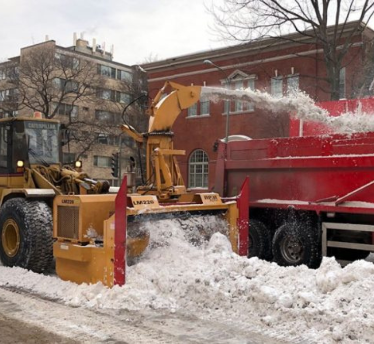 Snow removal operation