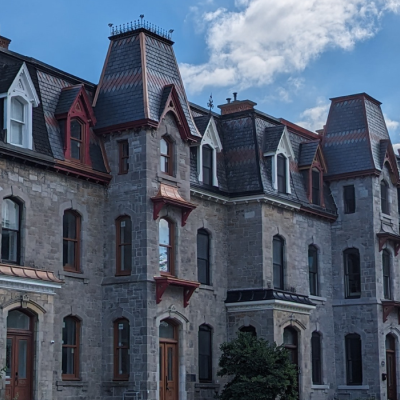 Un rang de maisons
