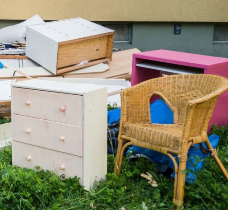 Bulky items on the street