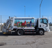 Camion de vidange stationné