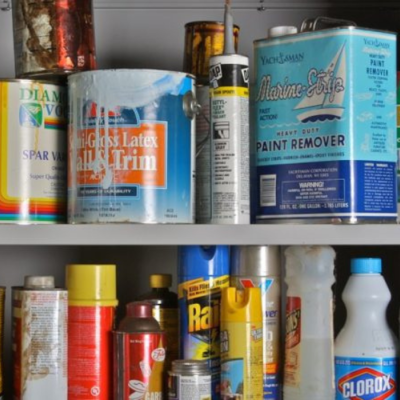 Exemples de résidus domestiques dangereux