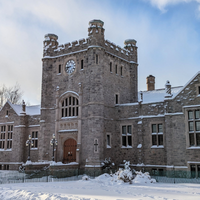 L'hôtel de ville l'hiver