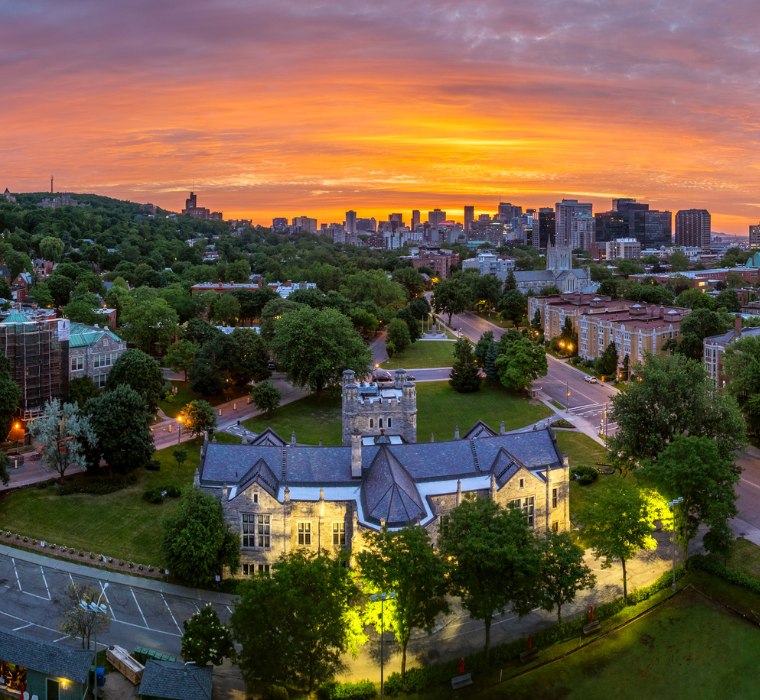 Sunrise over City Hall
