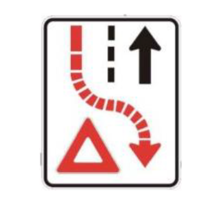 signalisation de rue à priorité de passage