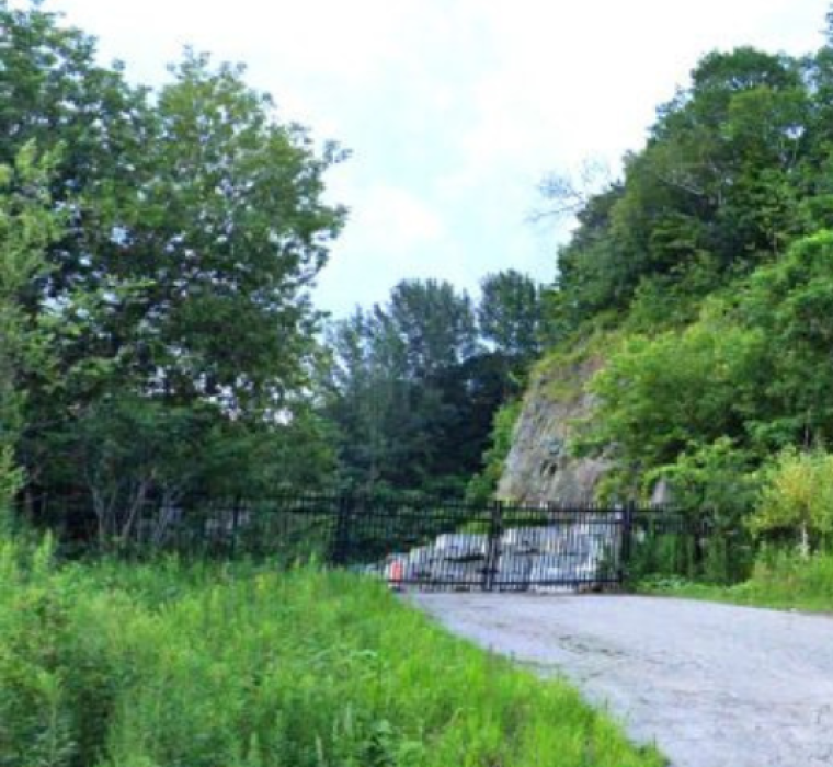 Entrance of the Belvedere Road depot