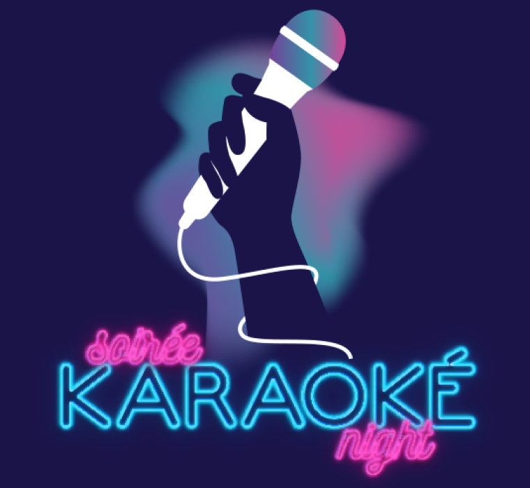 Illustration d'une main tenant un micro