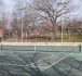 Terrain de tennis dans le parc King George