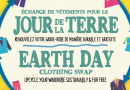 Échange de vêtements pour le Jour de la Terre